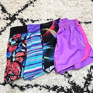 Girls athlectic shorts (all 4 selling together)